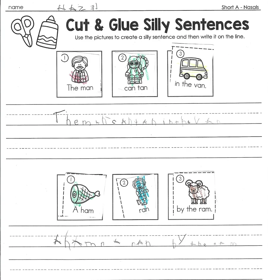Silly and Secret Sentences — image 1